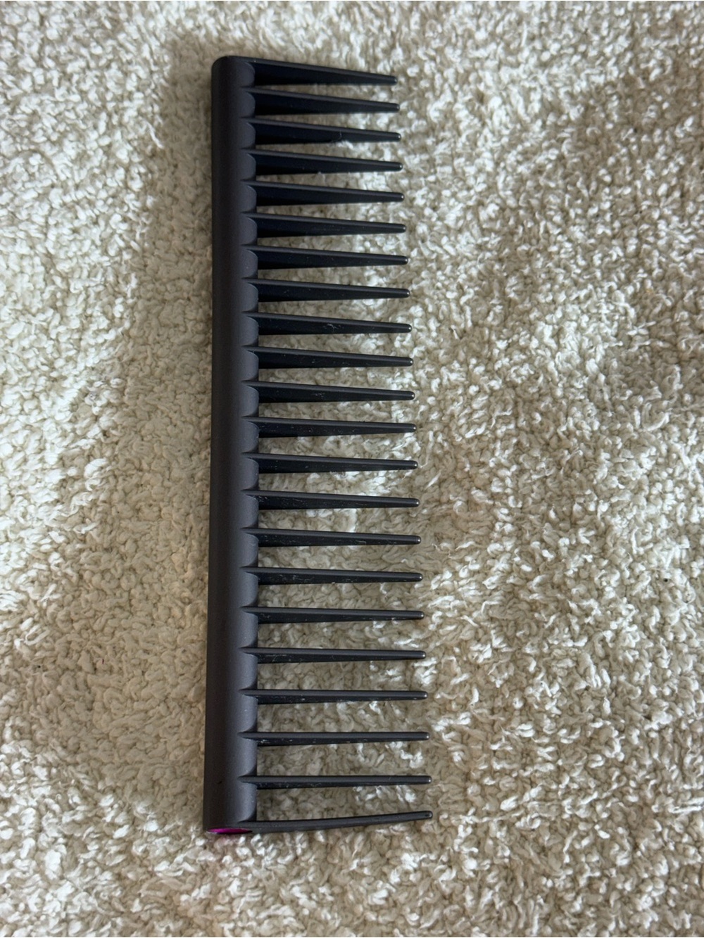 Dyson Supersonic wide detangling comb heat resistant Gray purple limited edition